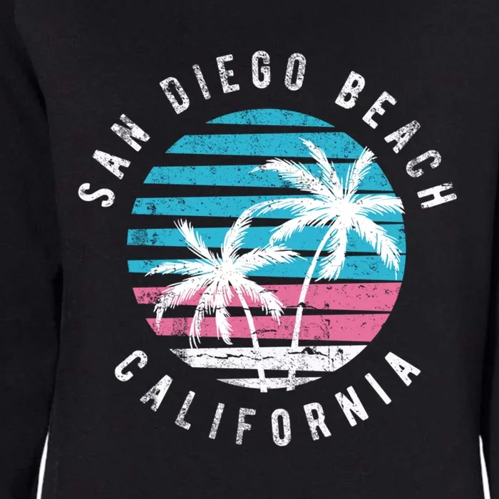 San Diego California Beach Surf Gift Cute Funny Gift Womens California Wash Sweatshirt