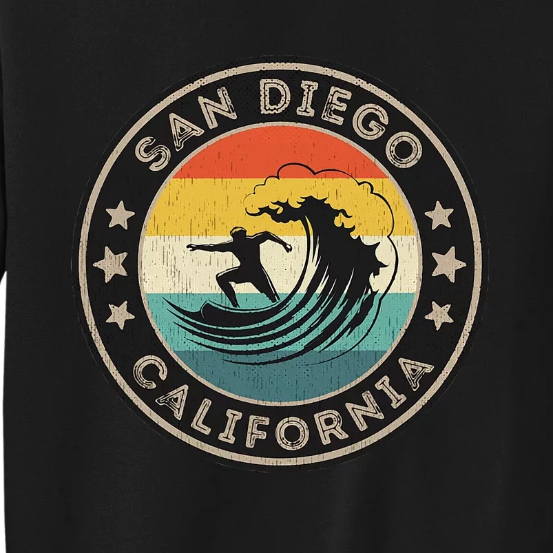 San Diego California Surfing San Diego Sweatshirt