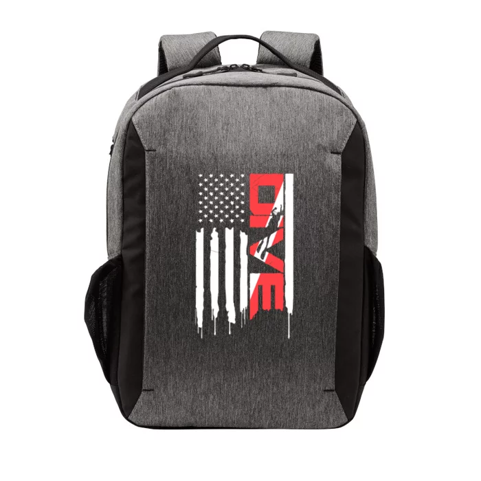 Scuba Diving Diver Down Flag | Scuba Diver | Scuba Diving Vector Backpack