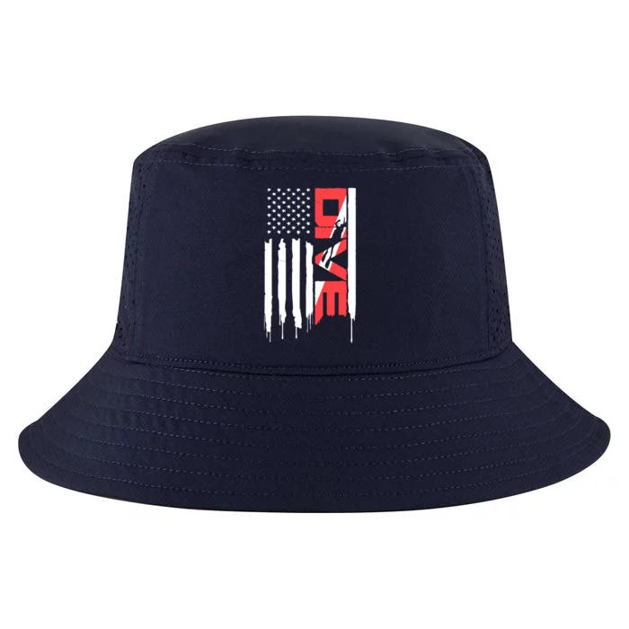 Scuba Diving Diver Down Flag | Scuba Diver | Scuba Diving Cool Comfort Performance Bucket Hat