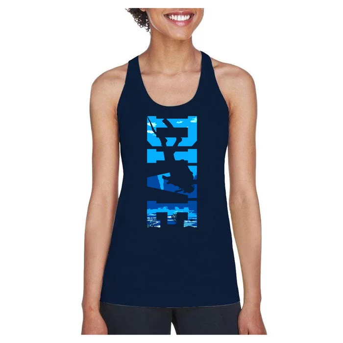 Scuba Diving DIVE Scuba Diver Gift Women's Racerback Tank