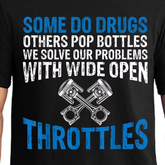 Some Do Drugs Other Pop BOTTLES Funny Mechanic Pajama Set