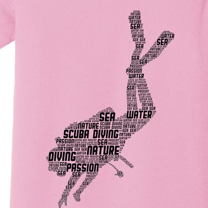 Scuba Diving Diver Dive Baby Bodysuit