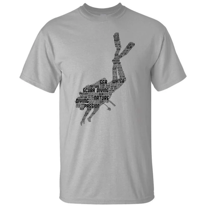 Scuba Diving Diver Dive Tall T-Shirt