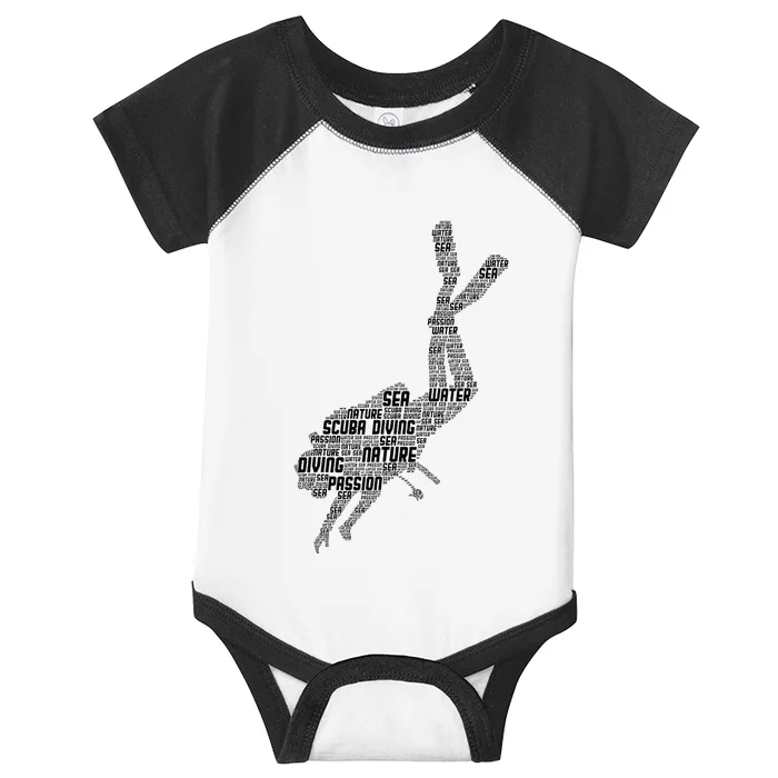 Scuba Diving Diver Dive Infant Baby Jersey Bodysuit