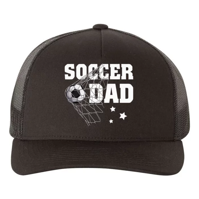 Soccer Dad Daddy Soccer Sport Lover Fan Yupoong Adult 5-Panel Trucker Hat