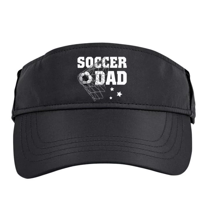 Soccer Dad Daddy Soccer Sport Lover Fan Adult Drive Performance Visor