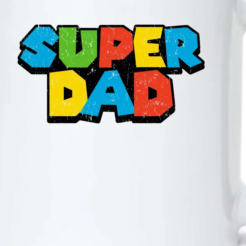 Super Daddio Dad Video Gamer Black Color Changing Mug