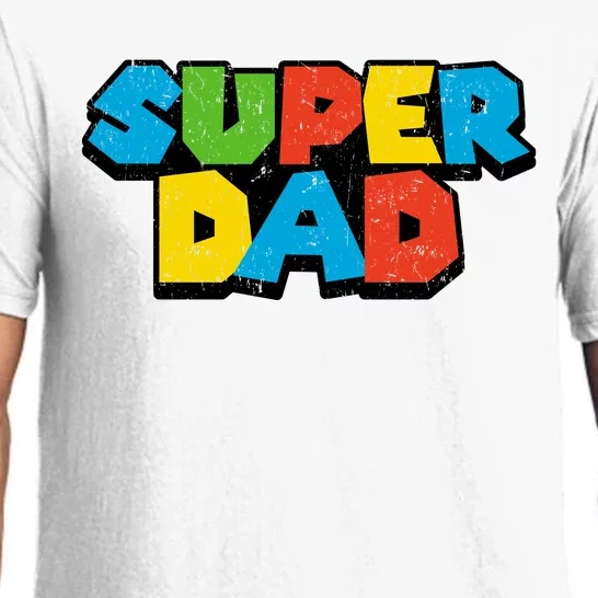 Super Daddio Dad Video Gamer Pajama Set