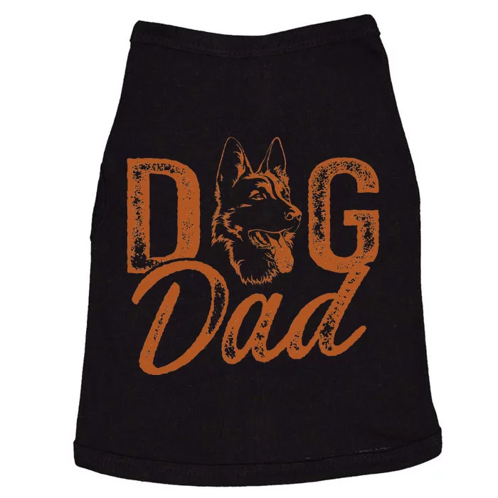 Shepherd Dog Dad German Shepherd Doggie Tank