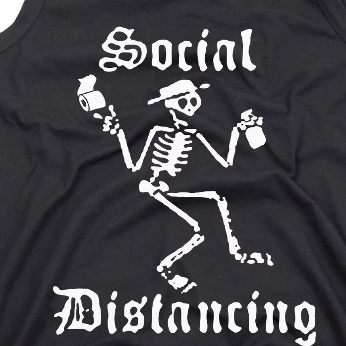 Social Distancing Distortion Tank Top