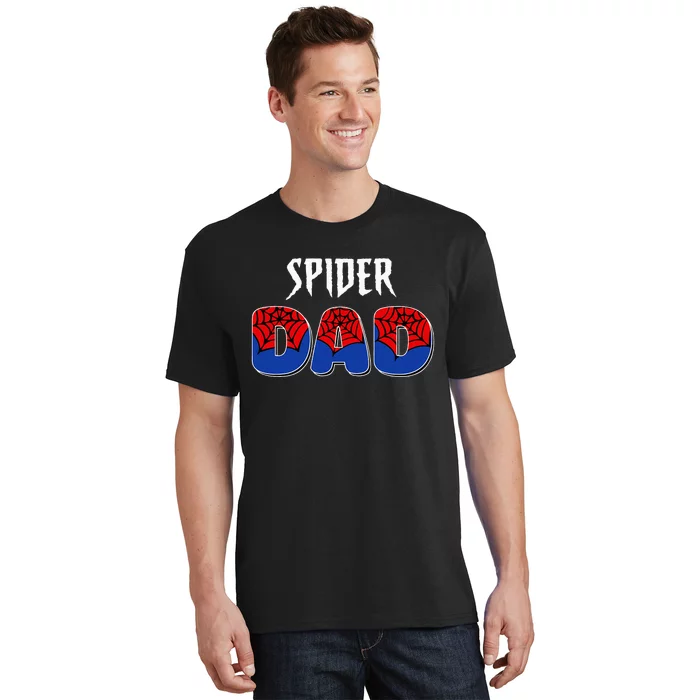 Spider Dad Design Male Parents Spider Love T-Shirt