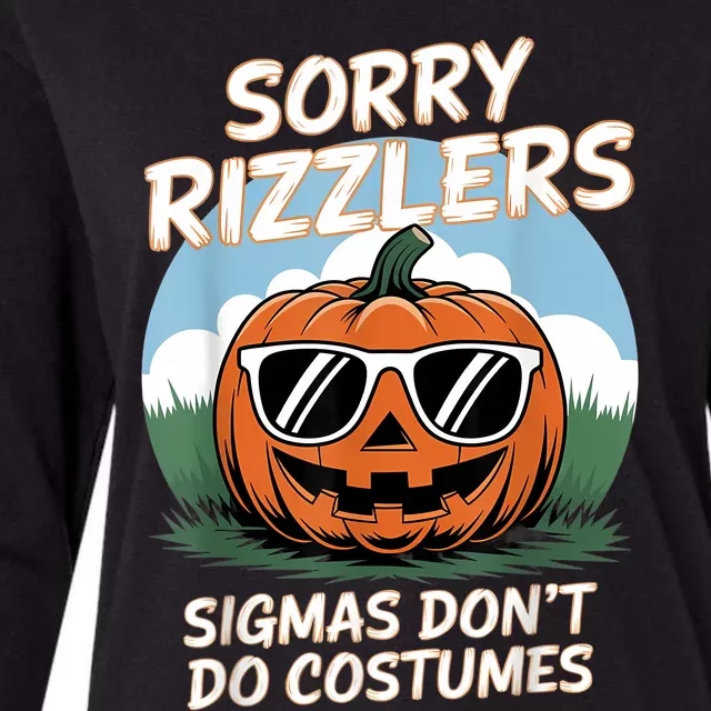 Sigmas DonT Do Costumes Gen Alpha Funny Halloween Costumes Womens Cotton Relaxed Long Sleeve T-Shirt