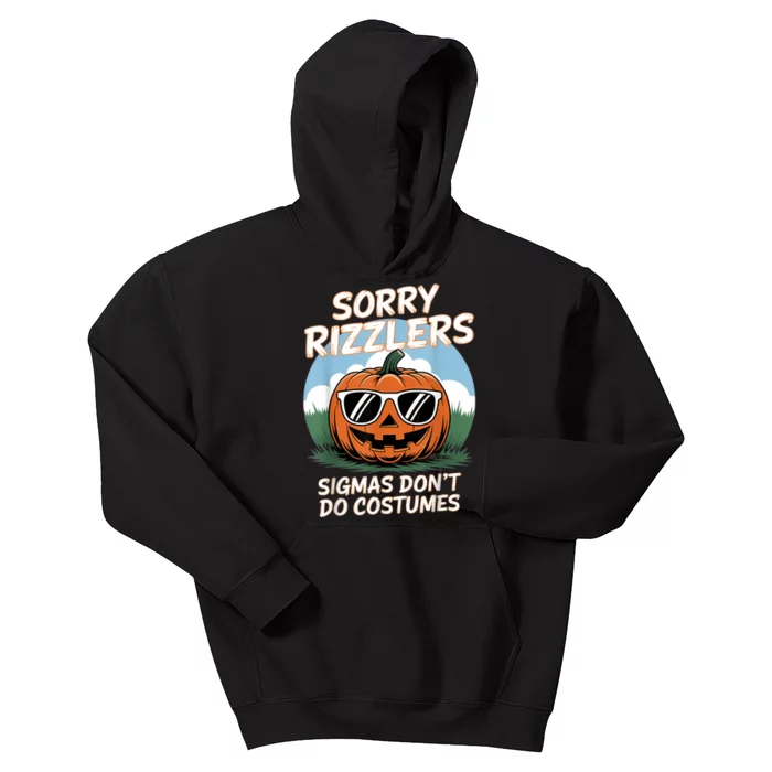 Sigmas DonT Do Costumes Gen Alpha Funny Halloween Costumes Kids Hoodie