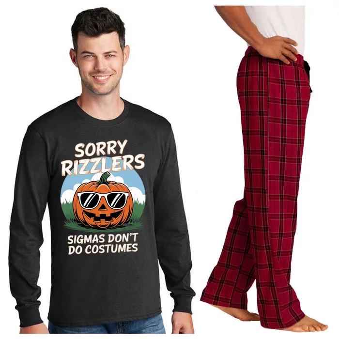 Sigmas DonT Do Costumes Gen Alpha Funny Halloween Costumes Long Sleeve Pajama Set