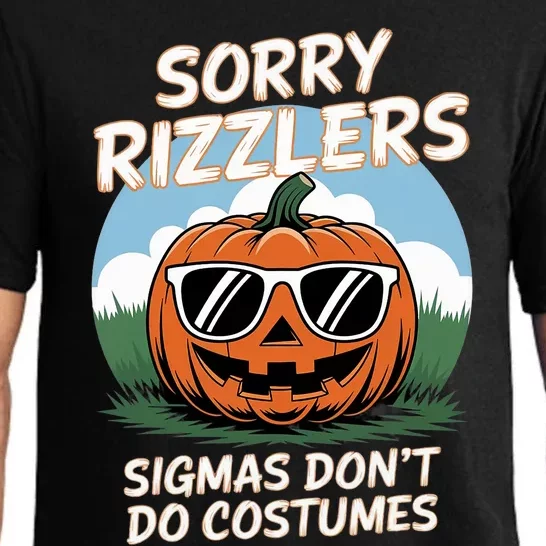 Sigmas DonT Do Costumes Gen Alpha Funny Halloween Costumes Pajama Set