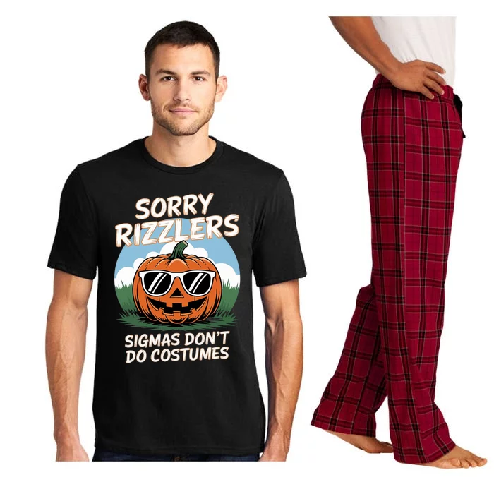 Sigmas DonT Do Costumes Gen Alpha Funny Halloween Costumes Pajama Set