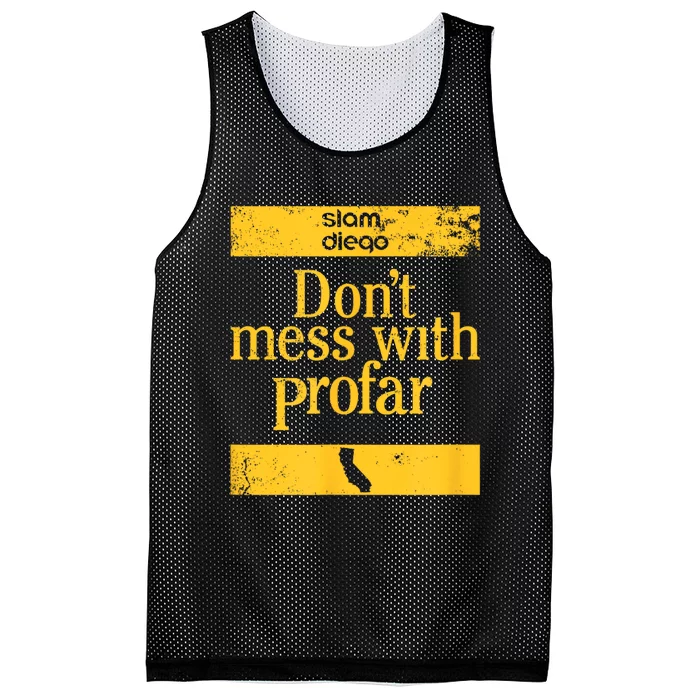 Slam Diego DonT Mess With Profar Mesh Reversible Basketball Jersey Tank