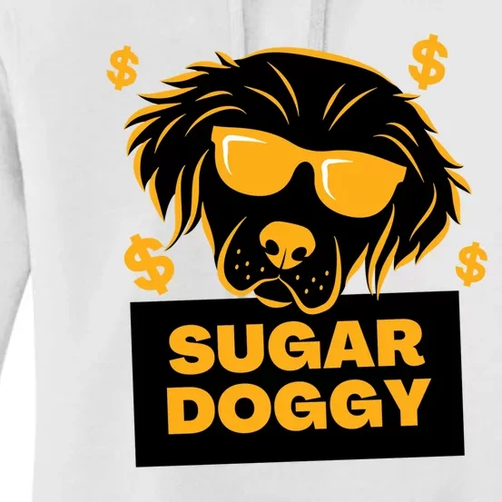 Sugar Daddy Dog Funny Women's Pullover Hoodie