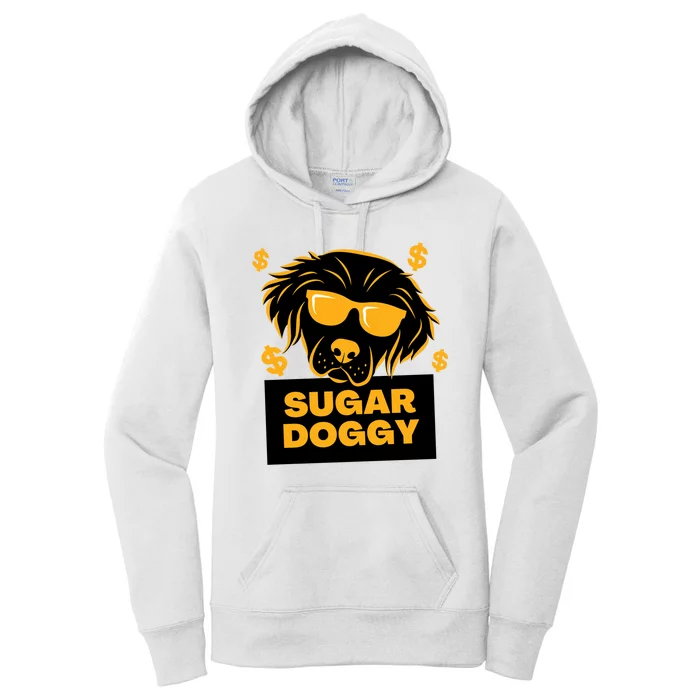 Sugar Daddy Dog Funny Women's Pullover Hoodie