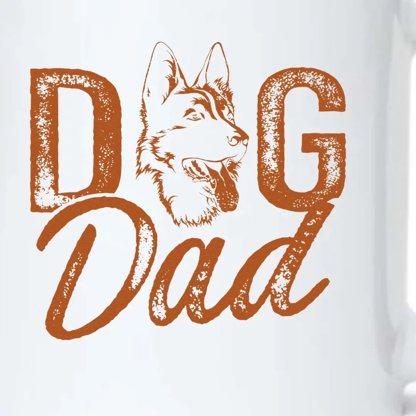 Shepherd Dog Dad German Shepherd Black Color Changing Mug