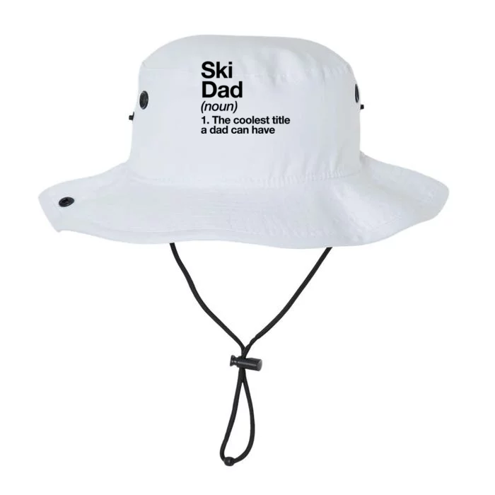 Ski Dad Definition Funny Sports Gift Legacy Cool Fit Booney Bucket Hat