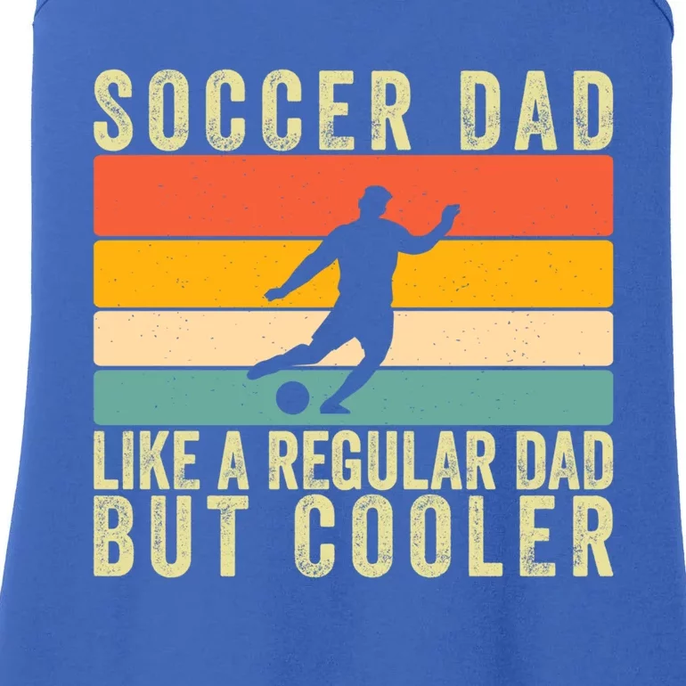 Soccer Dad Design Father Day Soccer Player Father Gift Ladies Essential Tank