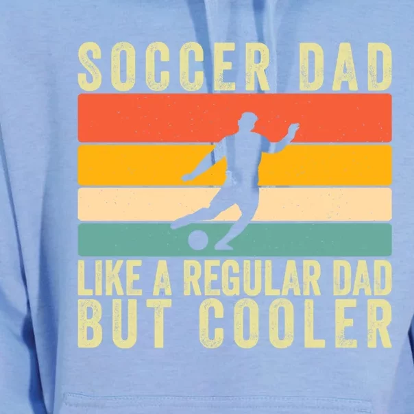 Soccer Dad Design Father Day Soccer Player Father Gift Unisex Surf Hoodie