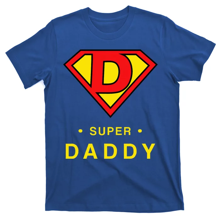 Super Daddy Dad Is My Hero Fathers Day T-Shirt