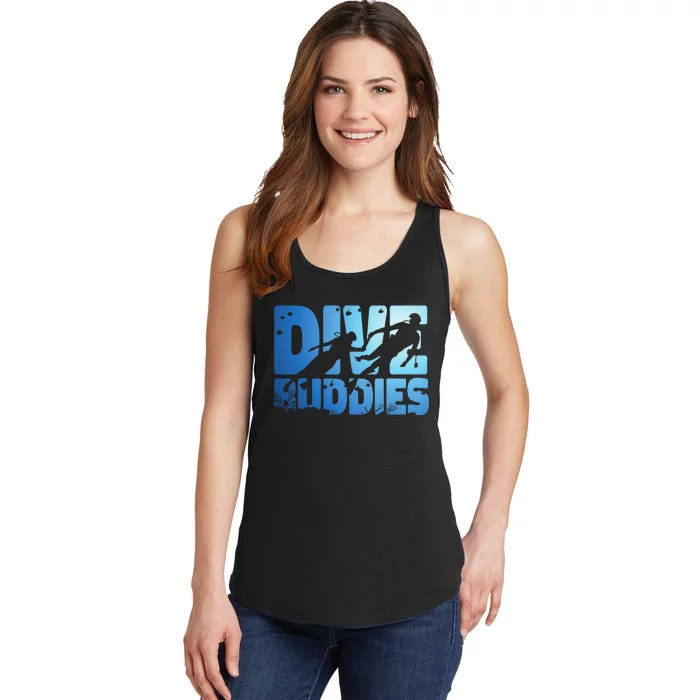 Scuba Diving Diver Dive Buddies Ladies Essential Tank