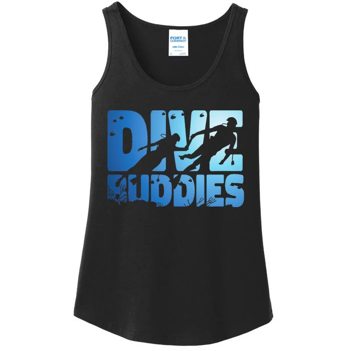 Scuba Diving Diver Dive Buddies Ladies Essential Tank