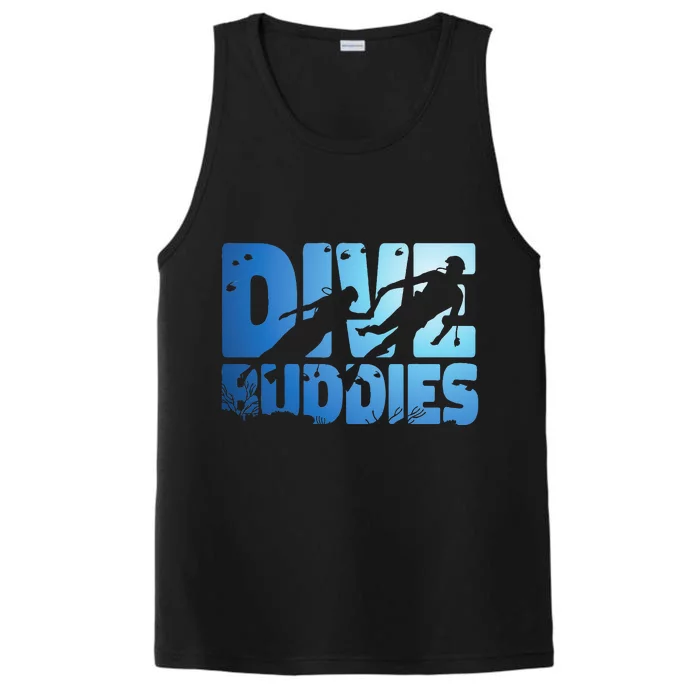 Scuba Diving Diver Dive Buddies Performance Tank