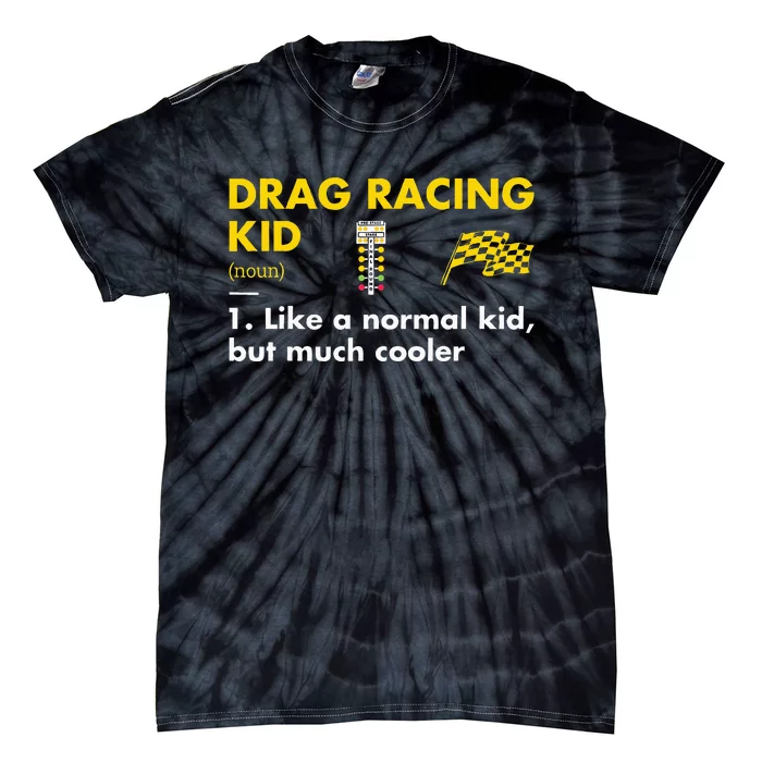 Sport Definition Drag Racing Tie-Dye T-Shirt