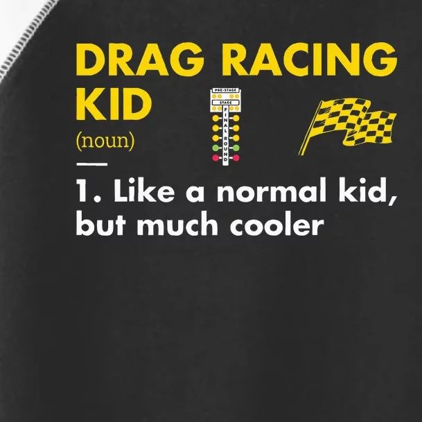 Sport Definition Drag Racing Toddler Fine Jersey T-Shirt