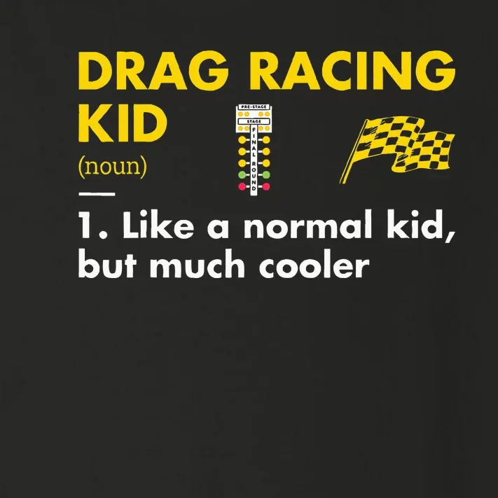 Sport Definition Drag Racing Toddler Long Sleeve Shirt