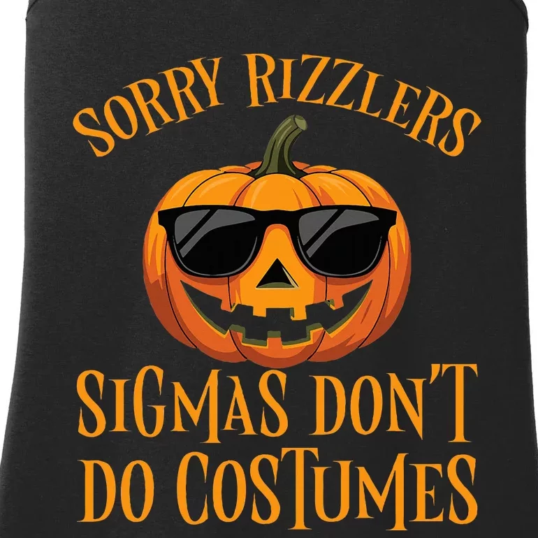 Sigmas Don’T Do Costumes Funny Halloween Ladies Essential Tank