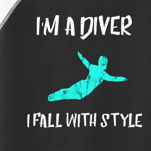 Springboard Diver Diving Platform Diving Aquatic Sport Toddler Fine Jersey T-Shirt