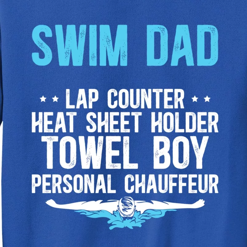 Swim Dad Definition Swimming Dad Of A Swimmer Dad Great Gift Sweatshirt