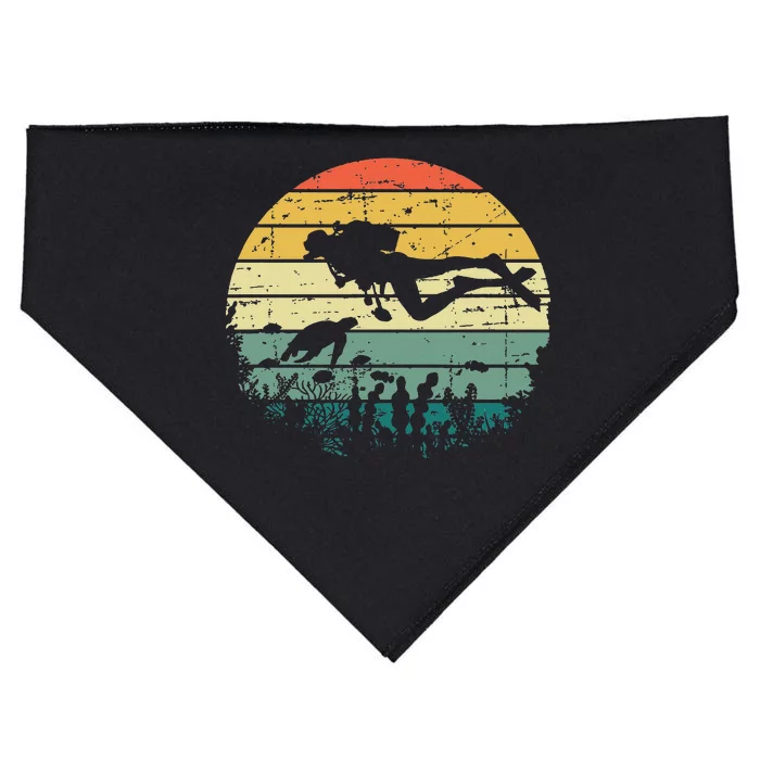 Scuba Diving Dive Diver USA-Made Doggie Bandana