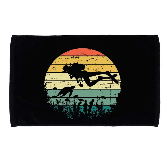 Scuba Diving Dive Diver Microfiber Hand Towel