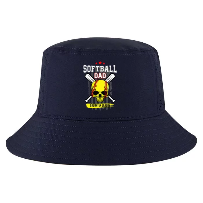 Softball Dad Daughter League Cool Comfort Performance Bucket Hat