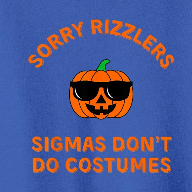 Sigmas DonT Do Costumes Funny Gen Alpha Halloween Toddler T-Shirt