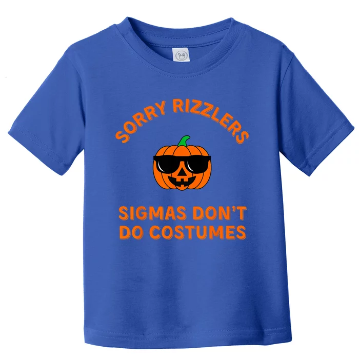 Sigmas DonT Do Costumes Funny Gen Alpha Halloween Toddler T-Shirt