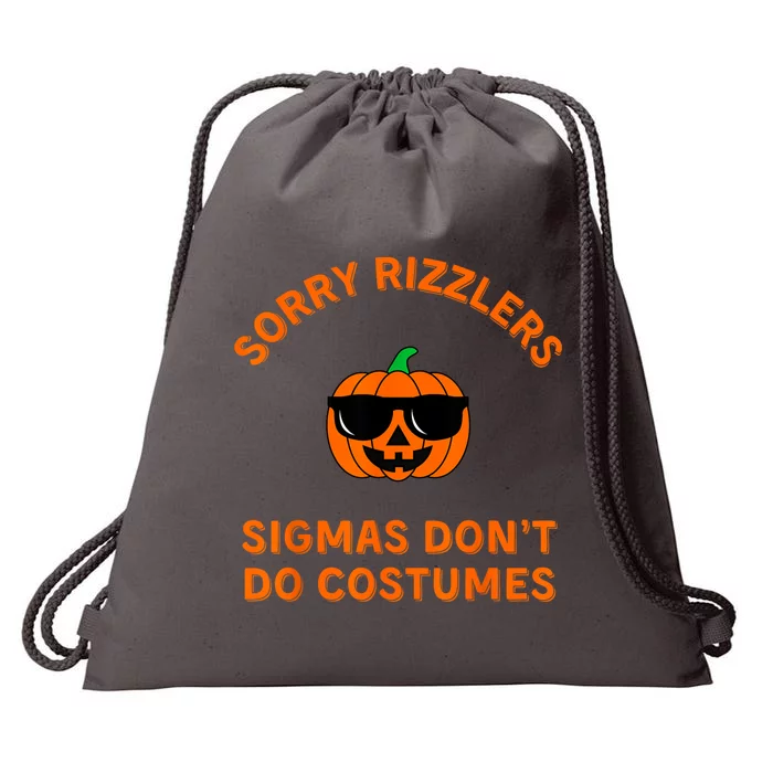 Sigmas DonT Do Costumes Funny Gen Alpha Halloween Drawstring Bag