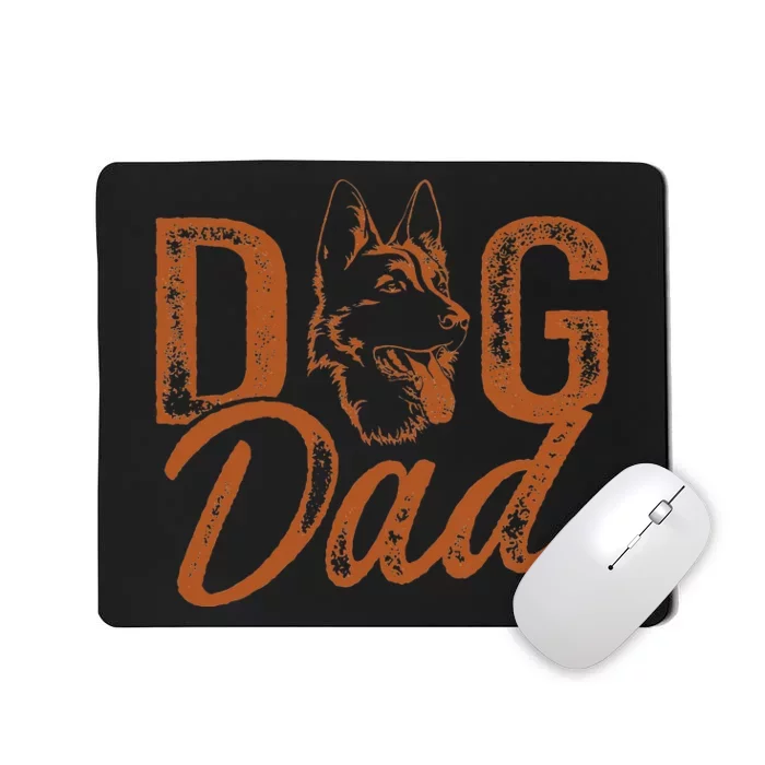 Shepherd Dog Dad German Shepherd Mousepad