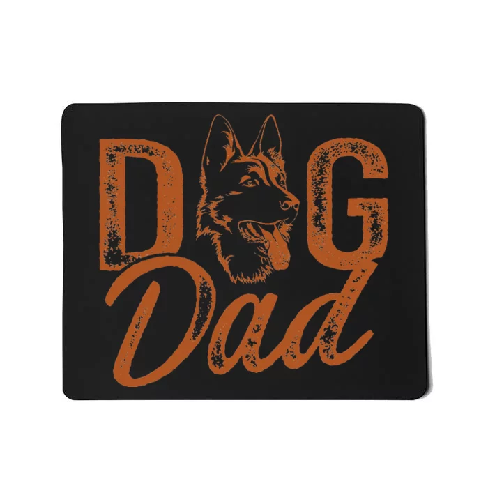 Shepherd Dog Dad German Shepherd Mousepad