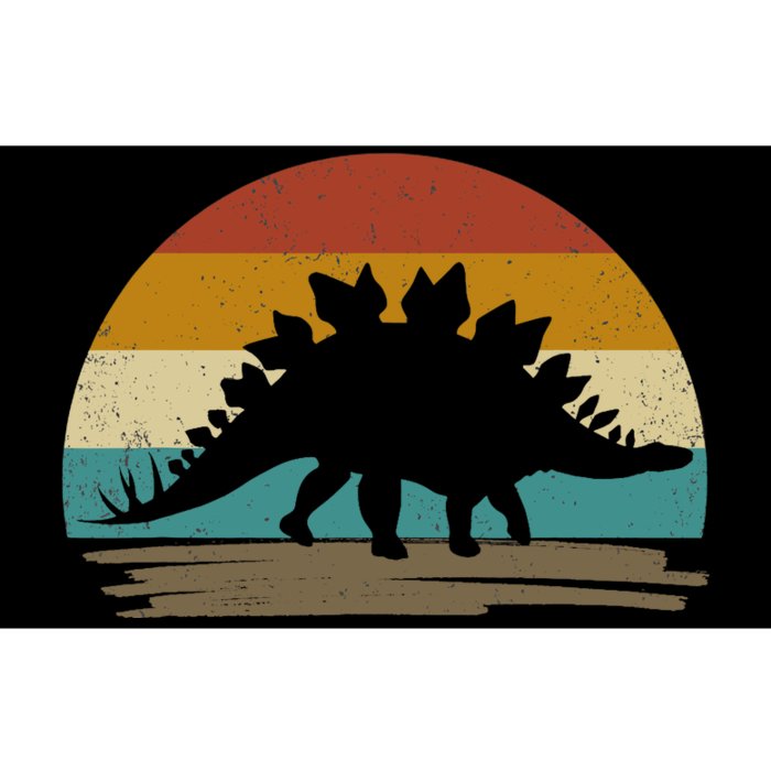 Stegosaurus Dinosaur Deco Retro Vintage Bumper Sticker