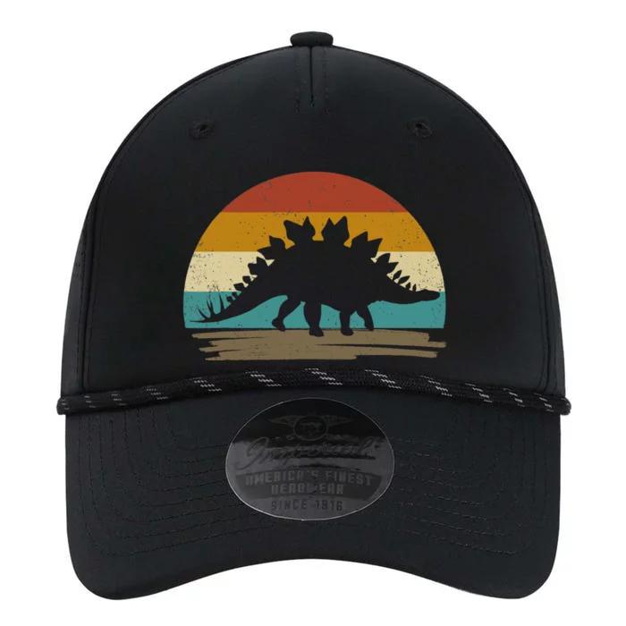 Stegosaurus Dinosaur Deco Retro Vintage Performance The Dyno Cap