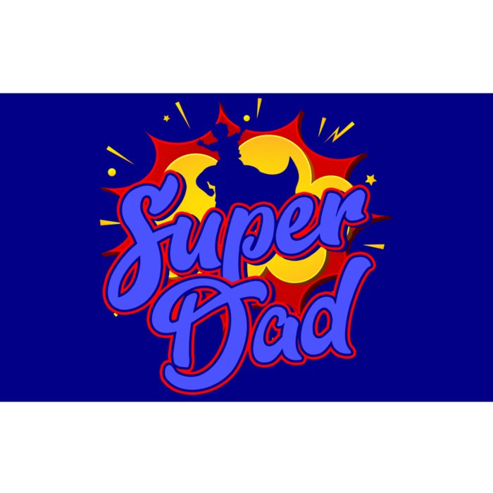 Super Daddy Dad Father Poppa Stepdad Grandfather Grandpa Gift Bumper Sticker