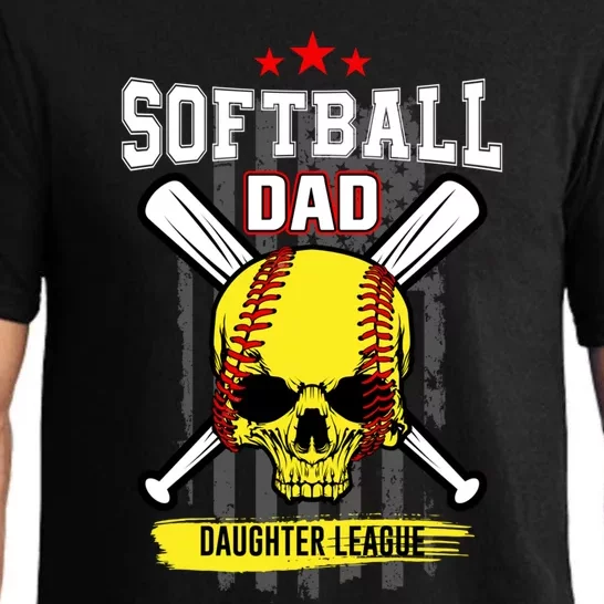 Softball Dad Daughter League Gift Pajama Set